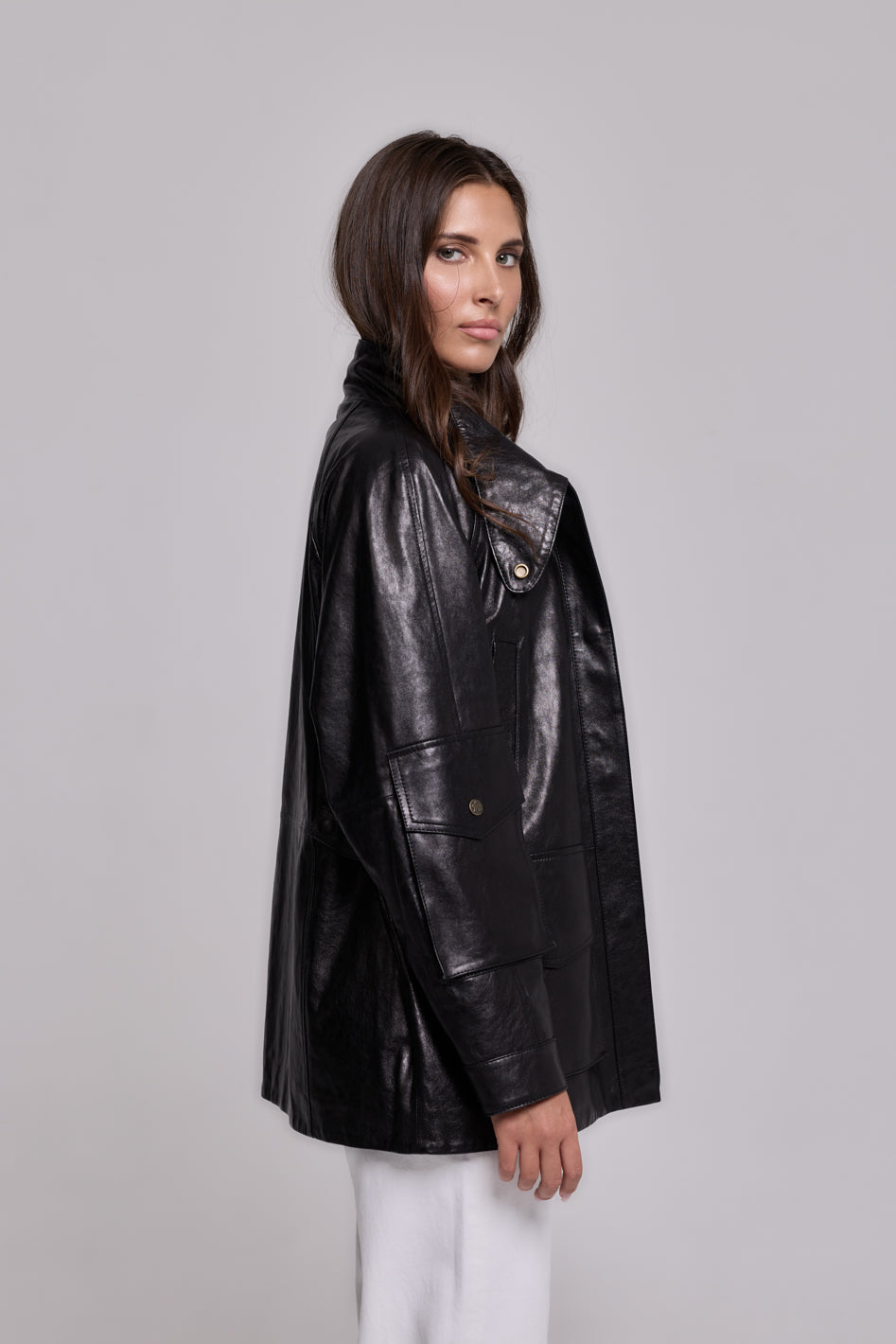 CUIR ARMÉE NOIR-GRIS