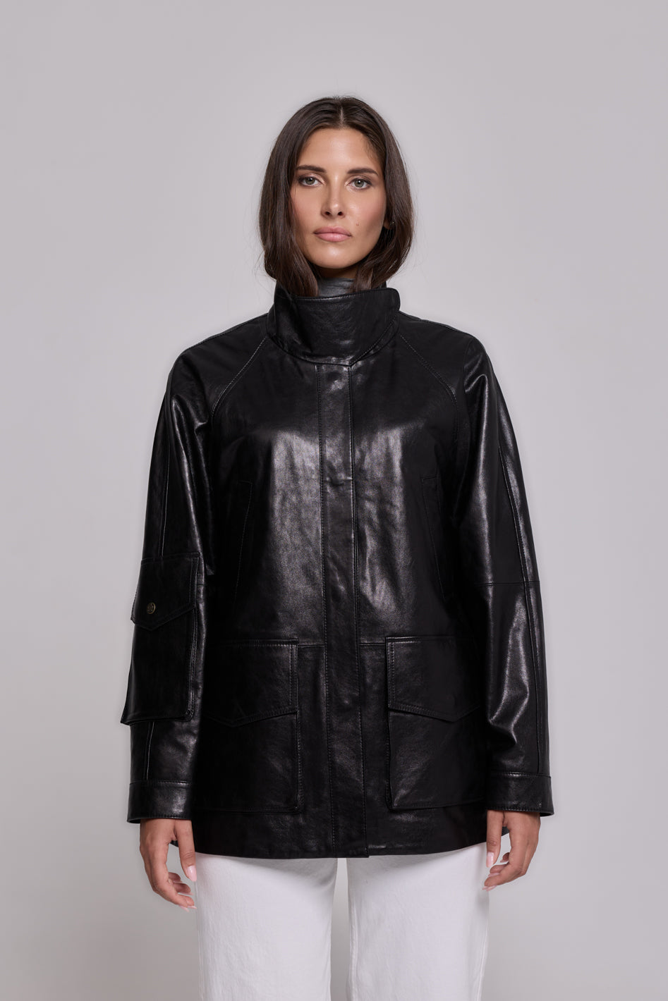 CUIR ARMÉE NOIR-GRIS