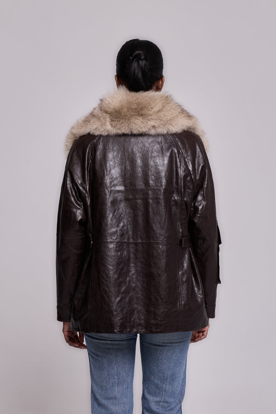 ARMY  LEATHER BROWN-BEIGE
