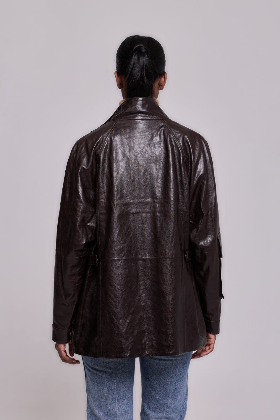 ARMY  LEATHER BROWN-BEIGE