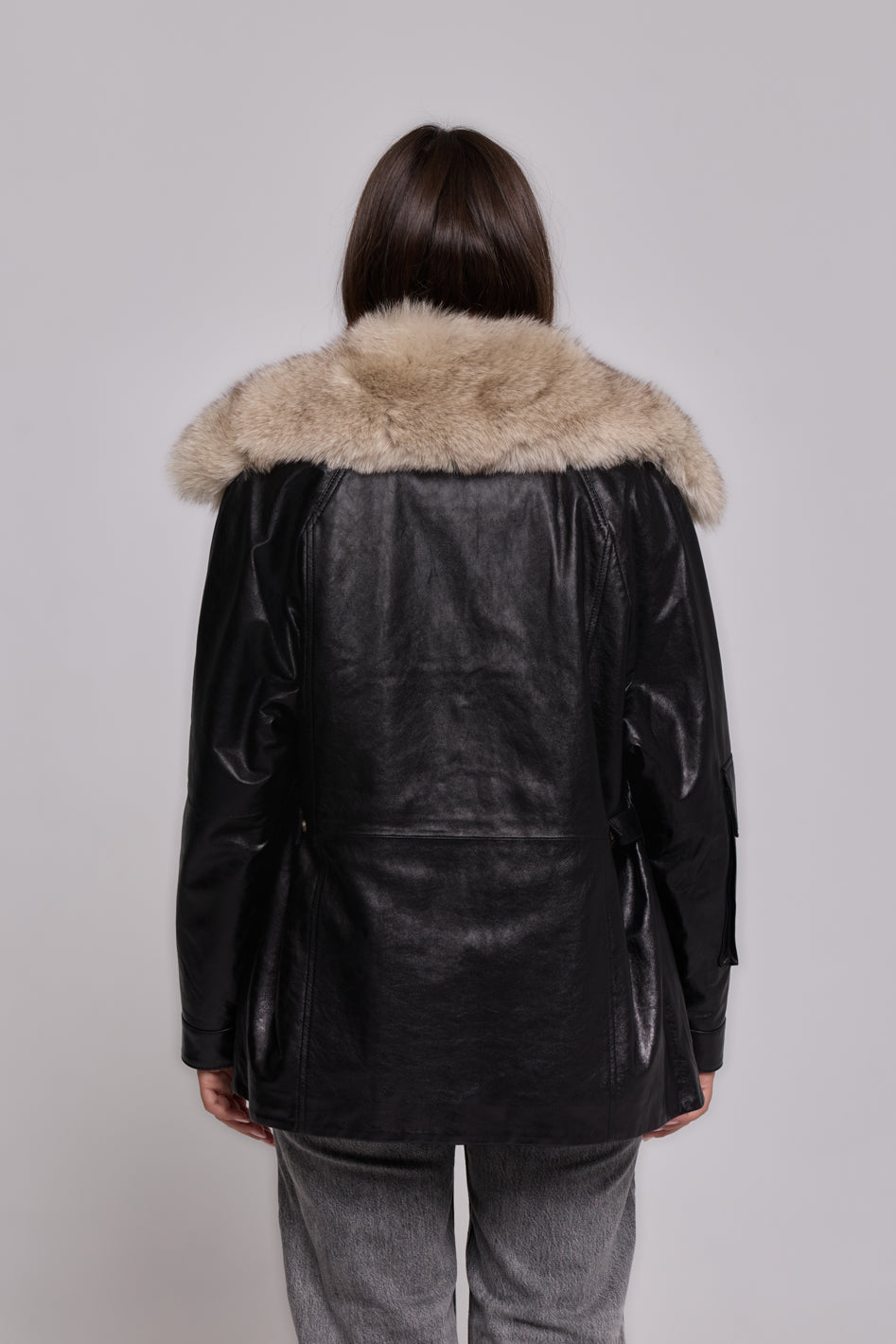 CUIR ARMÉE NOIR-BEIGE