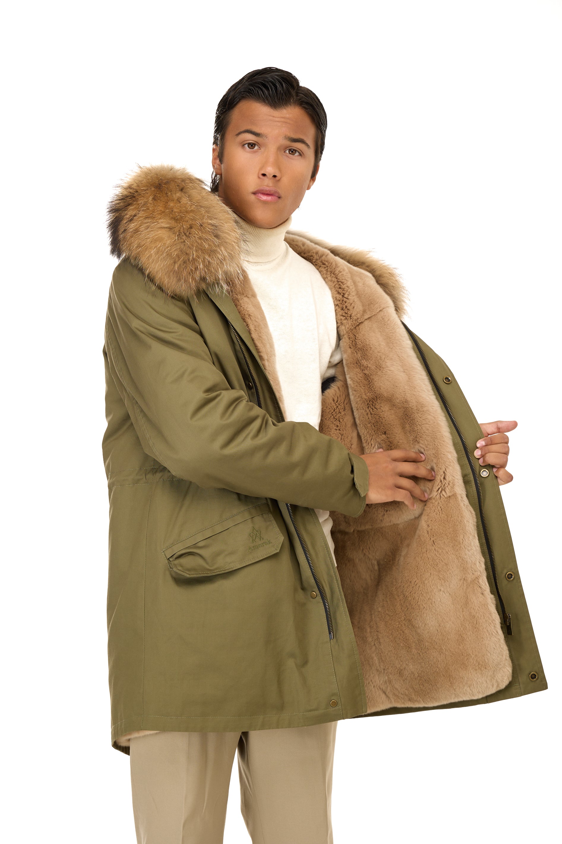 Parka Long Raccoon