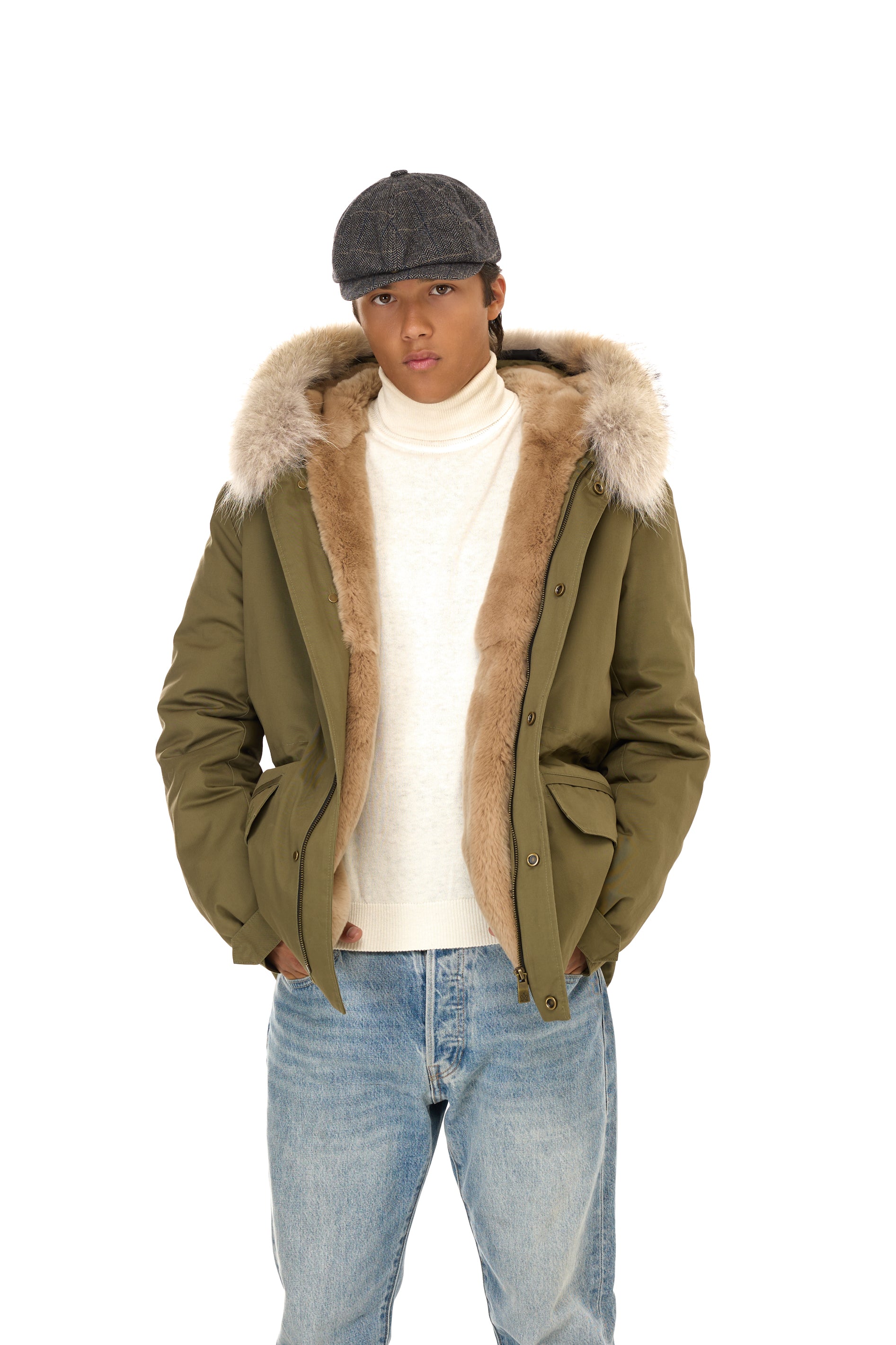 Parka  short  Coyote
