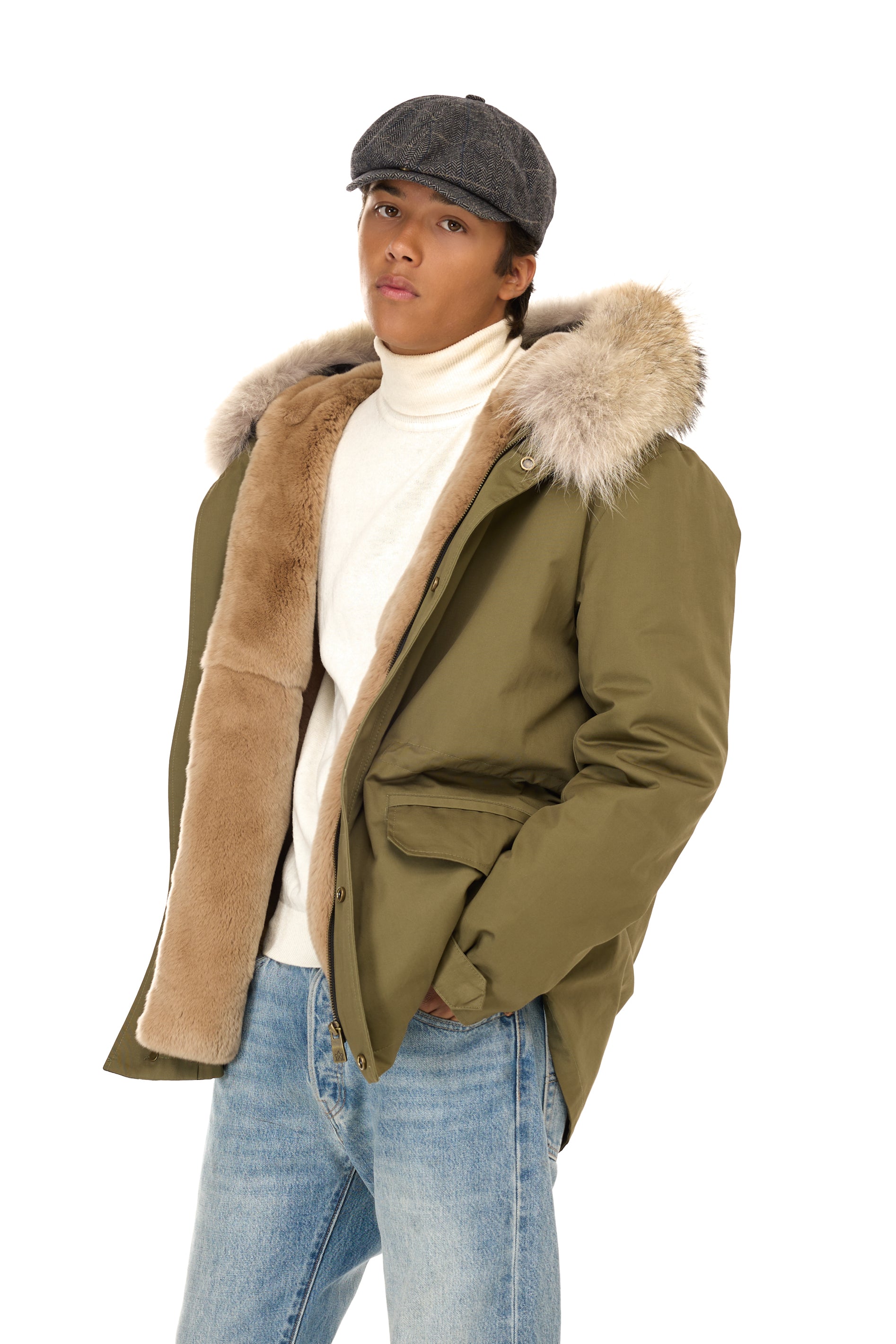 Parka  short  Coyote