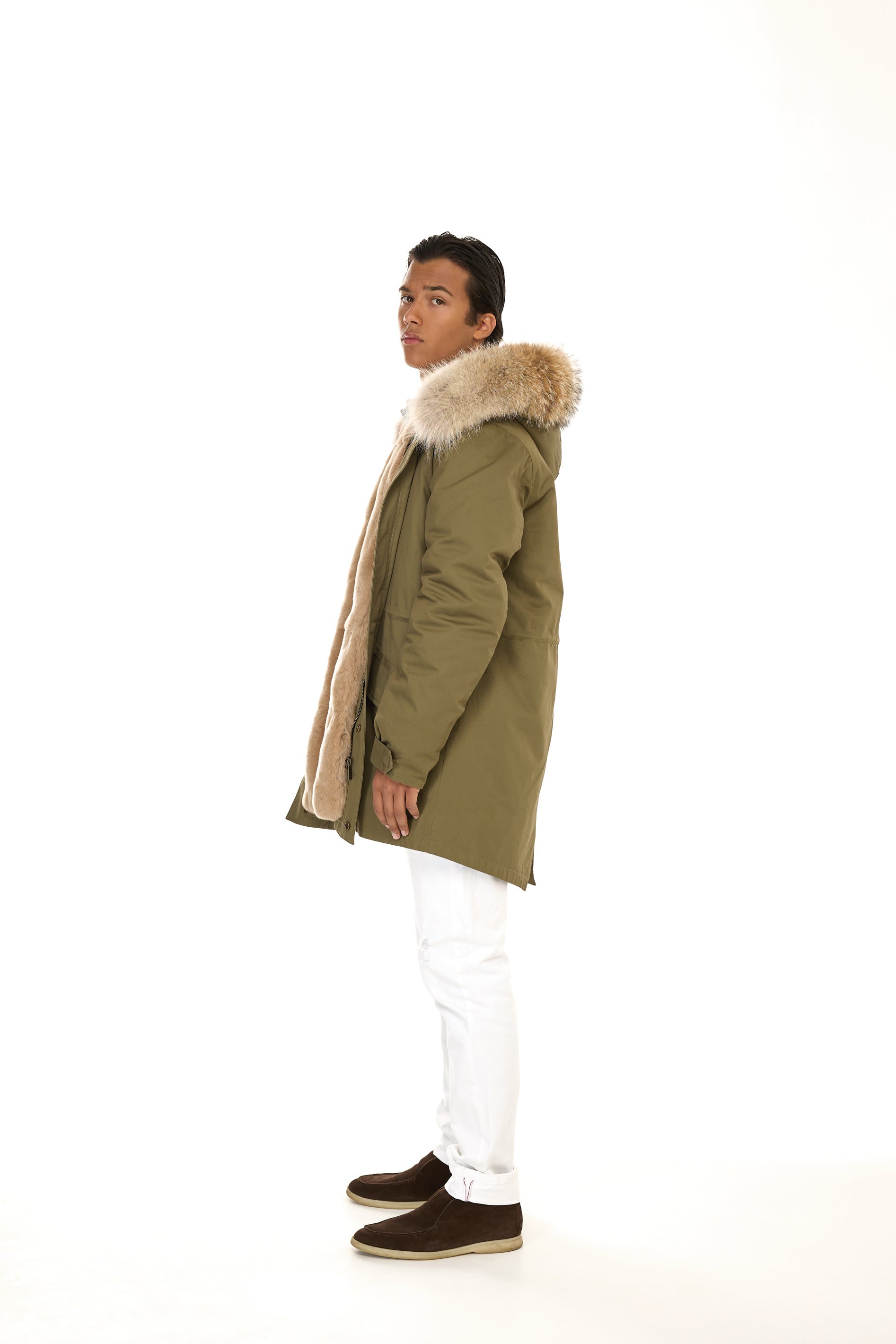 Parka  long  Coyote