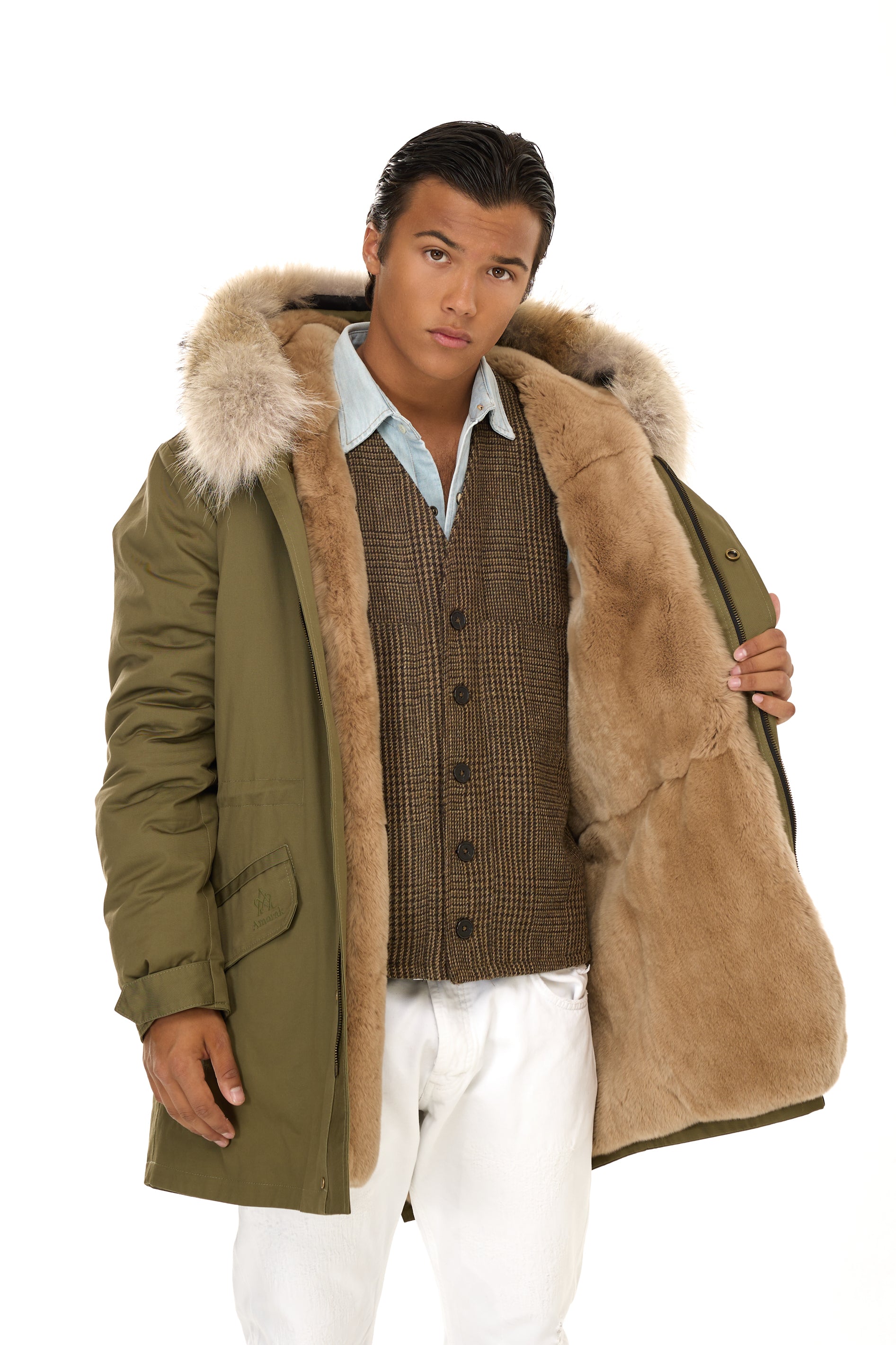 Parka  long  Coyote