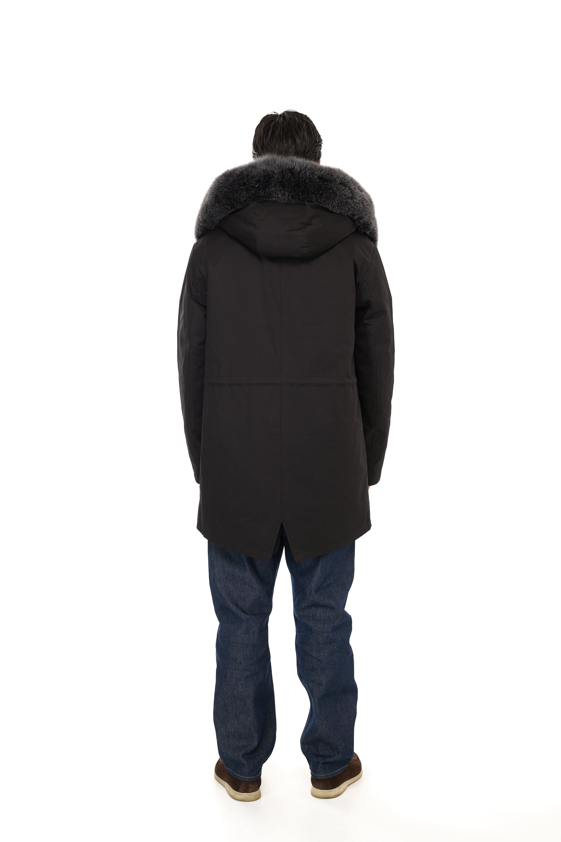 Park Long Fox Silver Gray