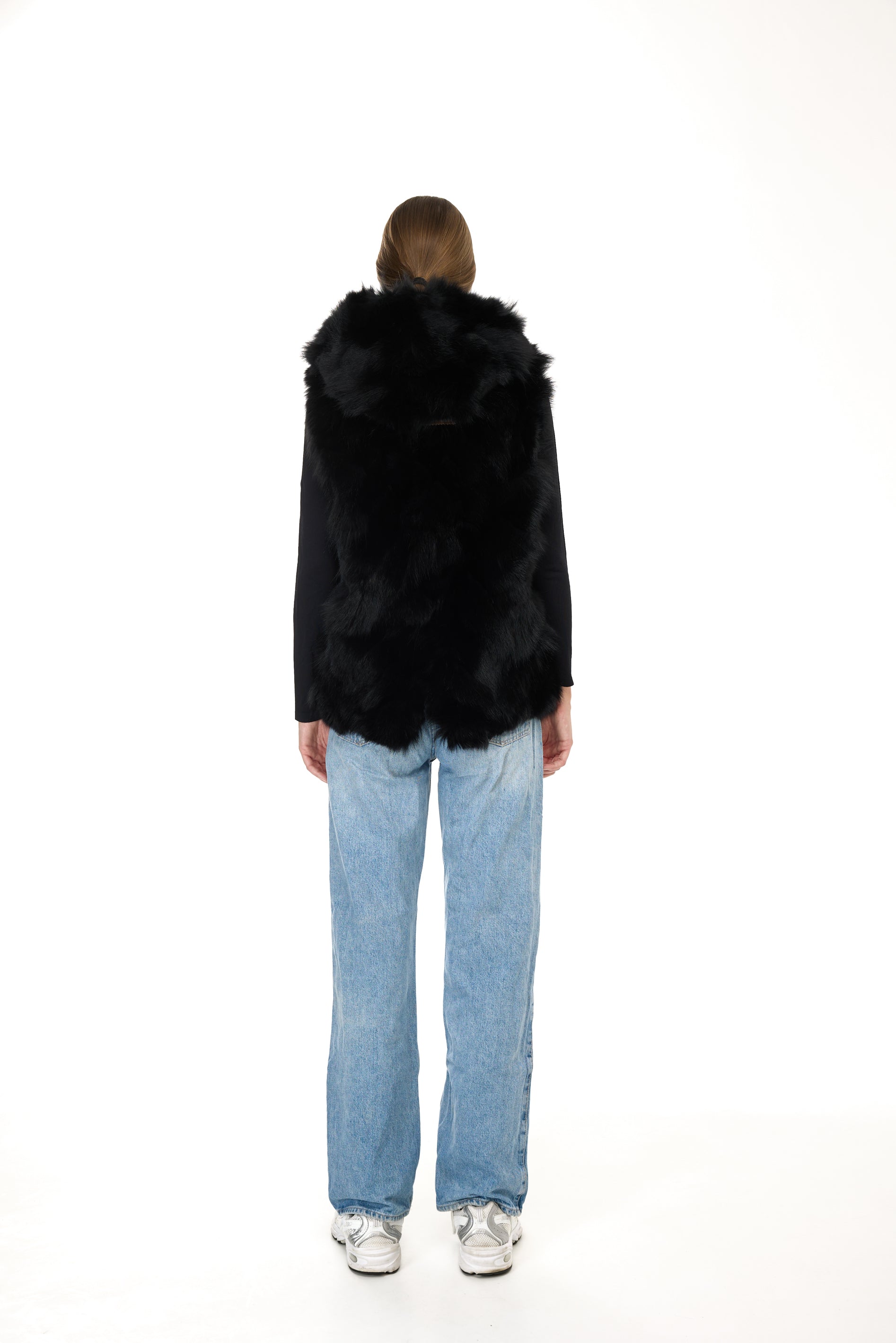 Park Short Urban Black in waterproof cotton mixed with coyote vest