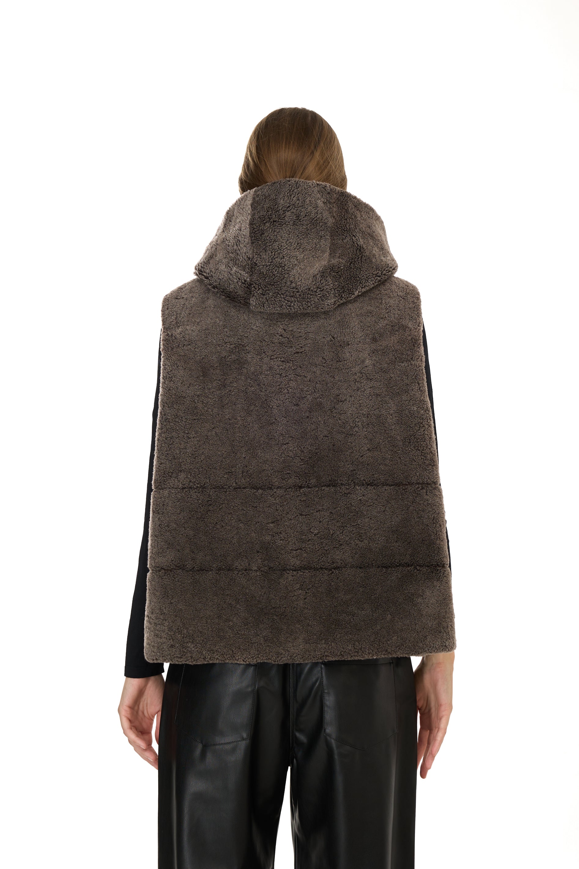 LAMBOWN -Merino Vest à capuche - Amorak Italie